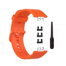 (03) New Silicone Band Suitable For Watch Fit TIA-B09/TIA-B19 Smart Watch Solid Color Strap Accessories Replacement Bracelet