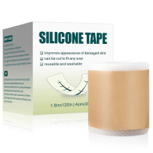 Silicone Scar Tape(4*300cm) - Silicone Scar Sheets Strips for Professional Scar Removal, C-Section, Surgery, Burns, Keloid & Acne Scars