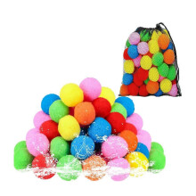 (30pcs, Color 1) Reusable Water Sponge Balls, Kiddospace Reusable Water Sponge Balls