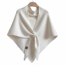 (White) Pashmina Shawl Wraps for Women Superior Warmth Perfect for Cold Weather for Adults
