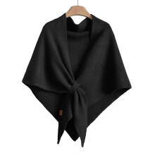 (black) Pashmina Shawl Wraps for Women Superior Warmth Perfect for Cold Weather for Adults