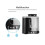 (Black) (Black) Electric Pencil Sharpener Automatic Touch Switch Pencil Sharpener School Office Classroom Stationary 5