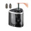 (Black) (Black) Electric Pencil Sharpener Automatic Touch Switch Pencil Sharpener School Office Classroom Stationary 3