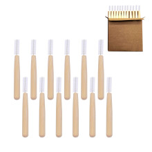 Patented Ergonomic Design Interdental Floss Picks, Reusable Bamboo Wand, Environment Friendly Oral Care Tools For Deep Cleaning, Travel Friendly And