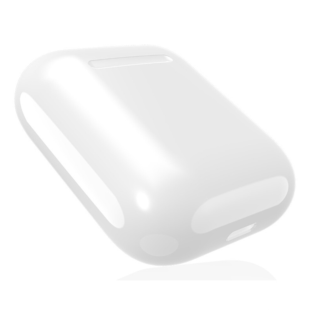 Ultra-Thin Soft Airpods Cover Clear Case Wireless Charging Compatible Split Design Airpods Case Protection Dust And Lint Proof Premium Silicone Case 9147006705452