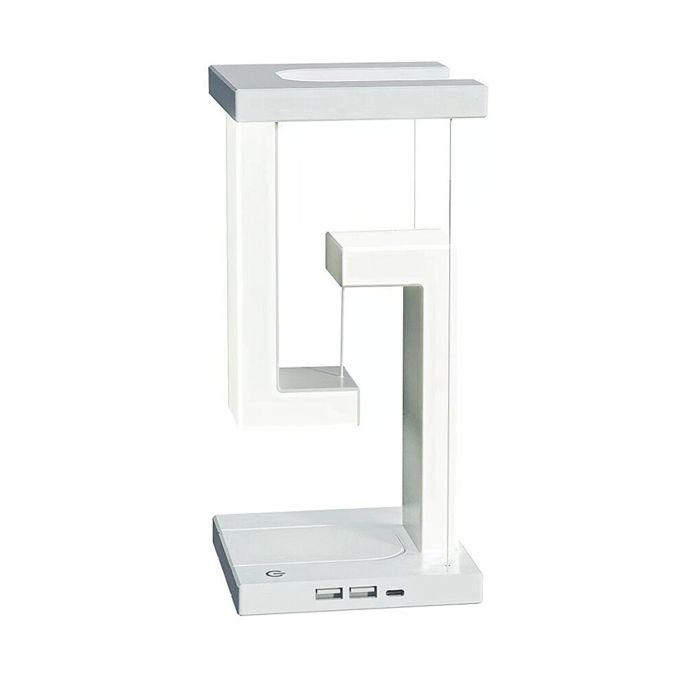 Magnetic Levitating Desk Lamp Modern Led With Touch Dimmer And Wireless Charging Platform Unique Table Lamp For Office Bedroom Decor Light 9176269756086