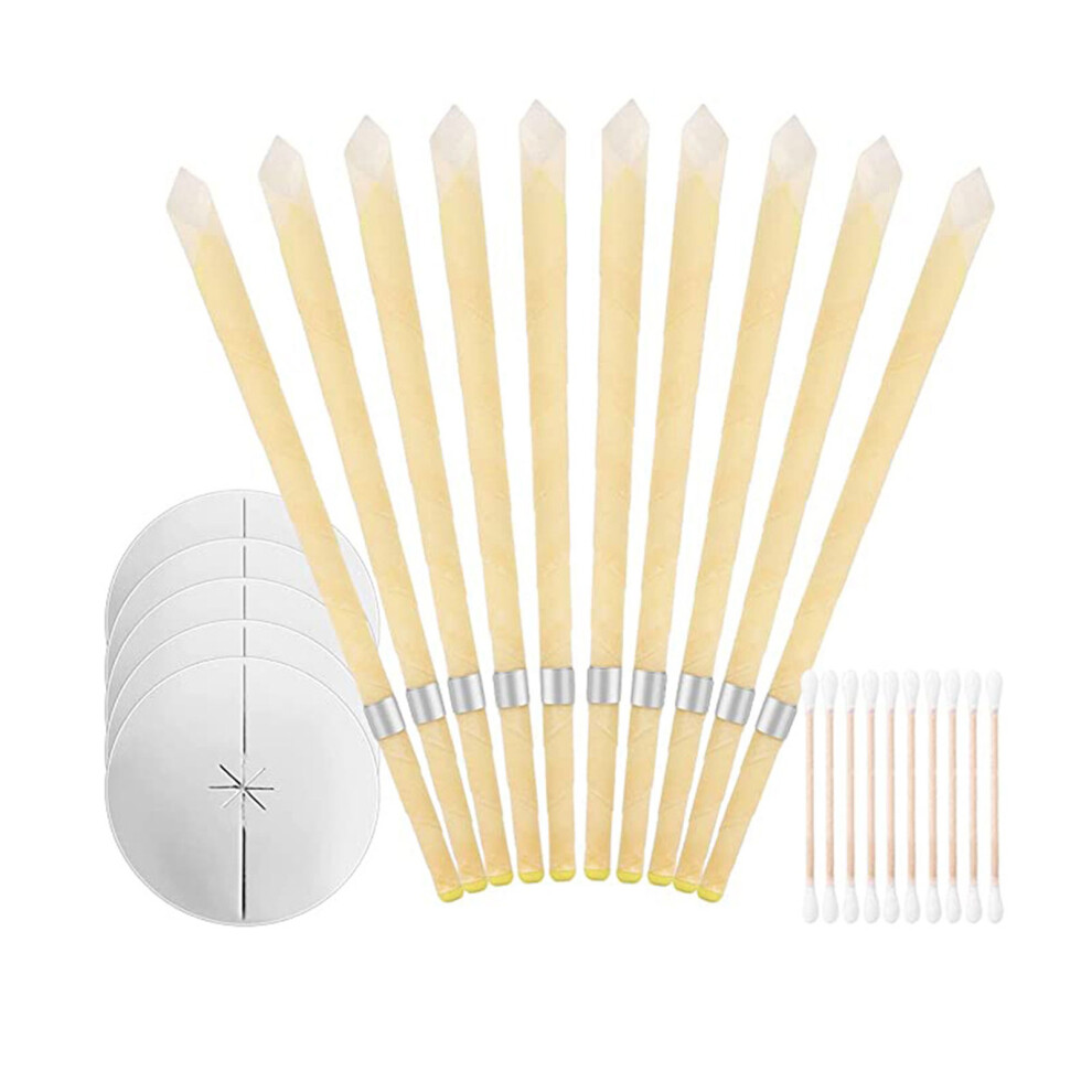 Ear Cleansing Tool With Beeswax Tips, Lightweight And Compact Earwax Remover Tool For Safe Ear Cleaning Humanized Design Ear Wax Removal Kit For