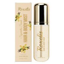 (Vanilla) Coconut Vanilla Fragrance Mist for Hair & Skin, Long-lasting Scent Body Hair Spray for Women