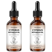 (2pcs) Natural Cyperus Rotundus Oil for Hair Removal, Reduces Body Hair Growth & Smooths Skin, All Skin Types