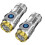 (2pcs) 1/2pcs Three-eyed Monster Mini Flashlight, Led Flashlights High Lumens Rechargeable 1