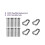 (20 Pack) Marker Pen Tips/Nibs for Remarkable 2 Stylus Pen Replacement Soft Nibs/Tips Black 2