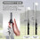 (Green) Gloryboom Telescopic Club,Retractable Golf Swing Training Aid,Golf Grip Trainer 4