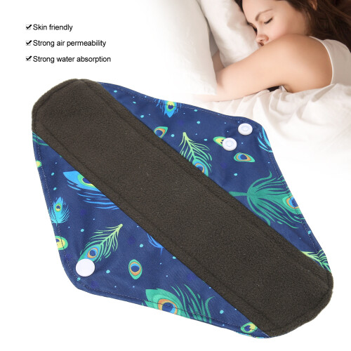 Reusable Menstrual Pads, Washable, Leakproof, 25cm, Soft & Eco-Friendly 2
