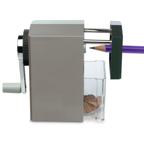 Swordfish ?Ikon? Desktop Manual Pencil Sharpener with Replaceable Helical Blade and Auto Stop Function [40100] 2