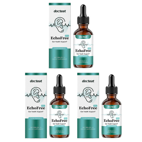 (3pcs) Tinnitus Relief Drops Echofree Ear Health Support Drops