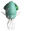(Green) Electric Crawling Octopus Toy with LED Lights & Music, Smart Obstacle Avoidance 1