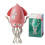 (Pink) Electric Crawling Octopus Toy with LED Lights & Music, Smart Obstacle Avoidance 1