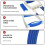 (Blue)Gym Pullers Straps for Men Exercise Multifunctional Chest Shoulder Training Tool for Home Gym 5