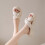 (36,White)Thick-Soled Slippers for Women Soft Upper Cushioned Platform Sole Slippers Post-Gym Relaxation 2