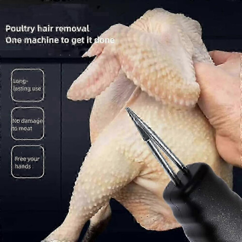 (Orange Charge UK)Electric Poultry Feather Plucker Rechargeable Small Chicken Plucker Machine 1