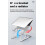 (Silver) N8 Foldable Lifting Laptop Stand 3