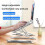 (Silver) N8 Foldable Lifting Laptop Stand 5