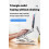 (Black) N8 Foldable Lifting Laptop Stand 4