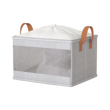 (GYL) Large Capacity Clothing Storage Box, Balcony, Quilt, Wardrobe, Household Sorting Box, Dormitory Bundle Mouth, Portable Storage Basket