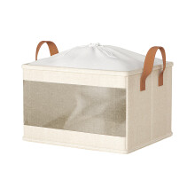 (BGL) Large Capacity Clothing Storage Box, Balcony, Quilt, Wardrobe, Household Sorting Box, Dormitory Bundle Mouth, Portable Storage Basket