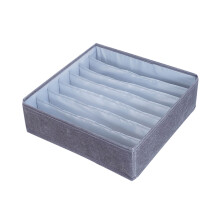 (GY3) Drawer Underwear Storage Box Dormitory Folding Underwear Sorting Box Wardrobe Storage Cloth Art Sub-packing Box