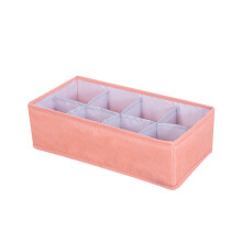 (WR2) Drawer Underwear Storage Box Dormitory Folding Underwear Sorting Box Wardrobe Storage Cloth Art Sub-packing Box