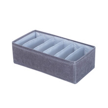 (GY1) Drawer Underwear Storage Box Dormitory Folding Underwear Sorting Box Wardrobe Storage Cloth Art Sub-packing Box