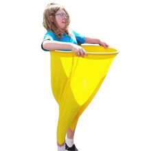 (Yellow) Granny Pants Yard Game for Kids Adults Family Reunion Game Outdoor Funny Freaky Party Games