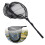 Angler's Folding Fish Net with Soft Rubber Mesh, Secure Attachment System, Lightweight & Strong Construction Frame, Fast Folding Design for 7