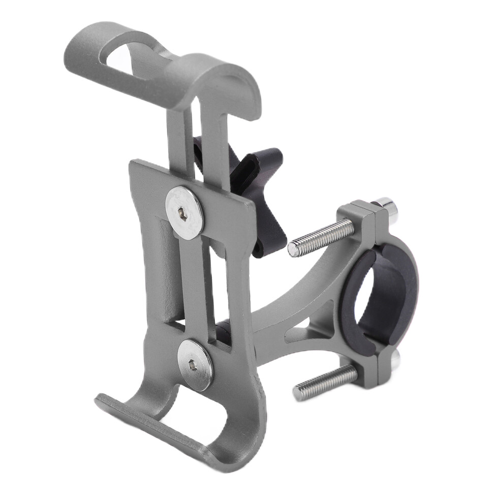 360 Rotatable Aluminum Alloy Bicycle Phone Holder For 3.5-6.5In Smartphones 7891377011668
