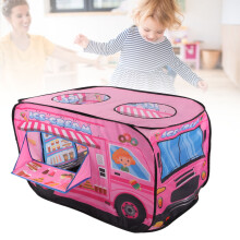 Pop Up Kids Play Tent Ice Cream Truck Indoor & Outdoor 71.1cm