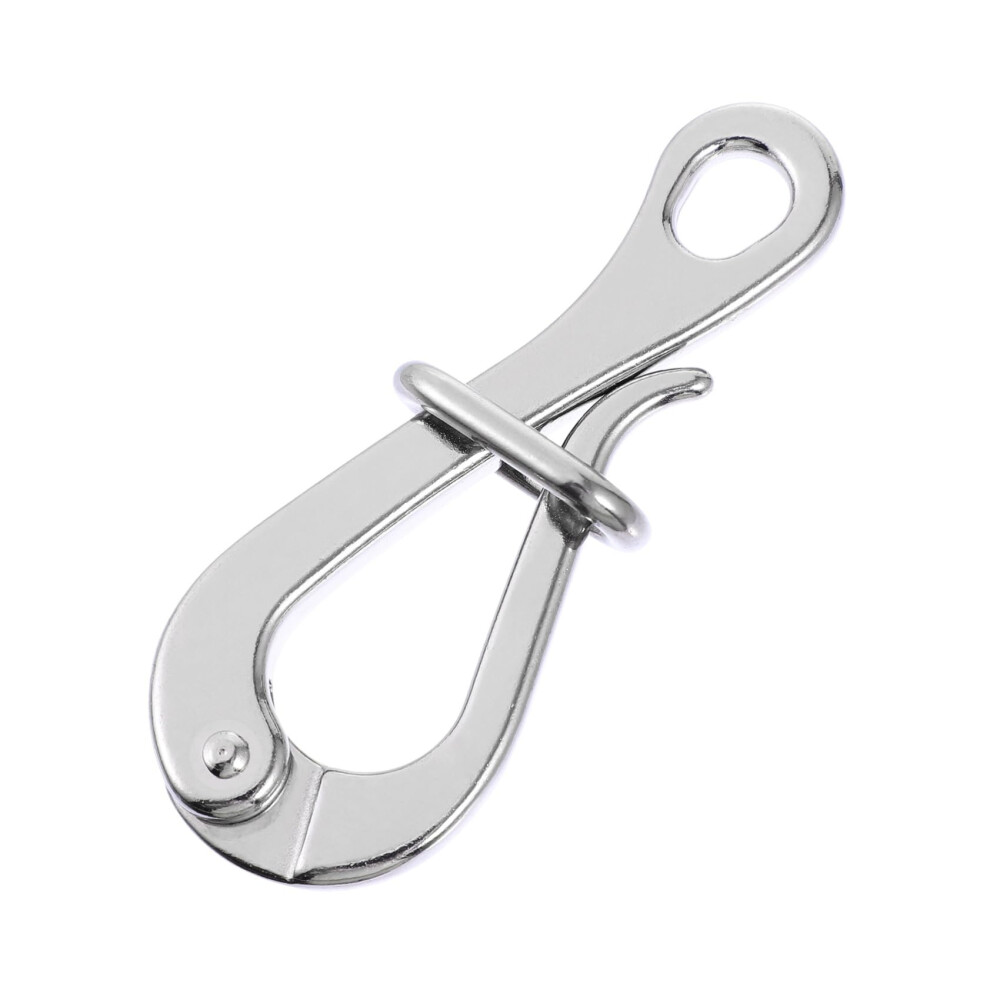Stainless Steel Quick Release Hook For Boat Anchor And Marine Lifeboat Snap Shackle Rope 9187378518892
