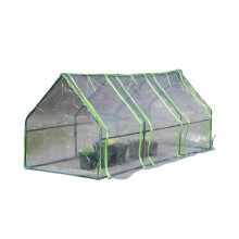 Wetterfeste Kunststoff-Gewächshausabdeckung für kleines Garten-Gewächshaus 1,9 m x 1,4 m