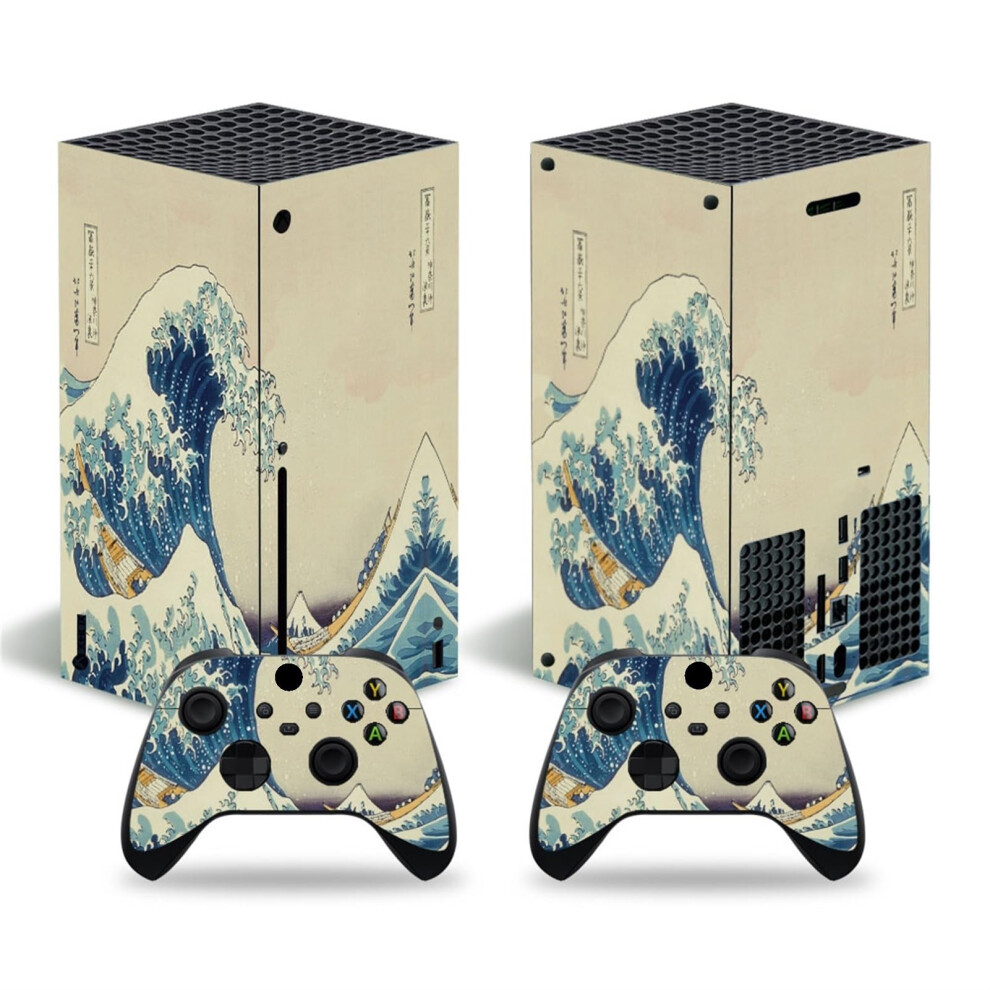 Skins Vinyl Wrap With Controller Decals For Xbox Series X, 360 Protection, Resolution Design 9187378518908