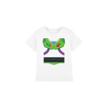 (7-8 Years,White)Toy Story Childrens/Kids Buzz Lightyear Costume T-Shirt