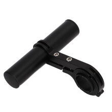 10cm Aluminum Bicycle Extension Holder for Car Lights, Horns & Phones