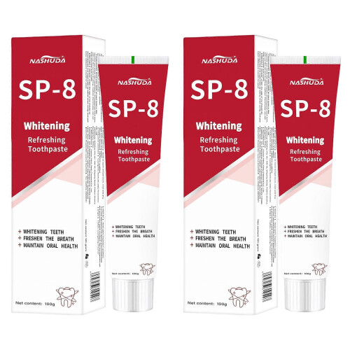 (2pcs)Ultra Whitening Toothpaste for Strong Teeth Tooth Stain Removal Toothpaste for Women Men