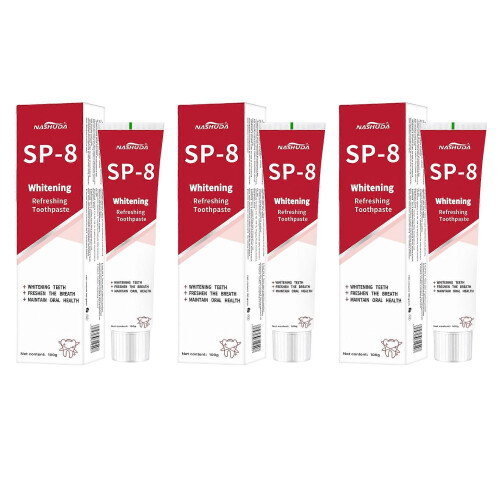 (3pcs)Ultra Whitening Toothpaste for Strong Teeth Tooth Stain Removal Toothpaste for Women Men