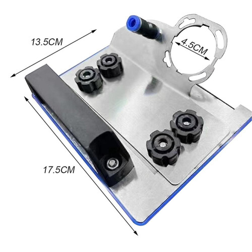 (Type B) Angle Grinder Stand For Tile 45 Degree Chamfer Cutting Heavy Duty Small Sturdy Chamfering Tool Woodworking Tool 2