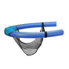 Floating Chair Swimming Pool Seats Pool Floating Bed Chair Pool Noodle Chair Solid Rod for Children Learning Swimming (Blue)
