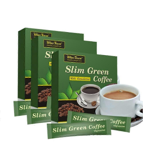 (54pcs) 18-54pcs Green Coffe Green Slim Coffee with Ganoderma Control Weight-Loss