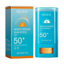 (1PC) Portable Mineral Sunscreen Stick SPF 50+, Effective UV Protection Long Lasting Moisturizing Sun Stick for All Skin Types