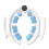 (Blue)Circular Leg Clamp Roller Ergonomic U Shape Muscle Roller for Fascia 1