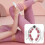 (Blue)Circular Leg Clamp Roller Ergonomic U Shape Muscle Roller for Fascia 3