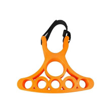 (Orange) 1 Pair Portable Bike Repair Stand Handlebar Bracket Strong Load-bearing Compact Universal Bicycle Handlebar Jacks